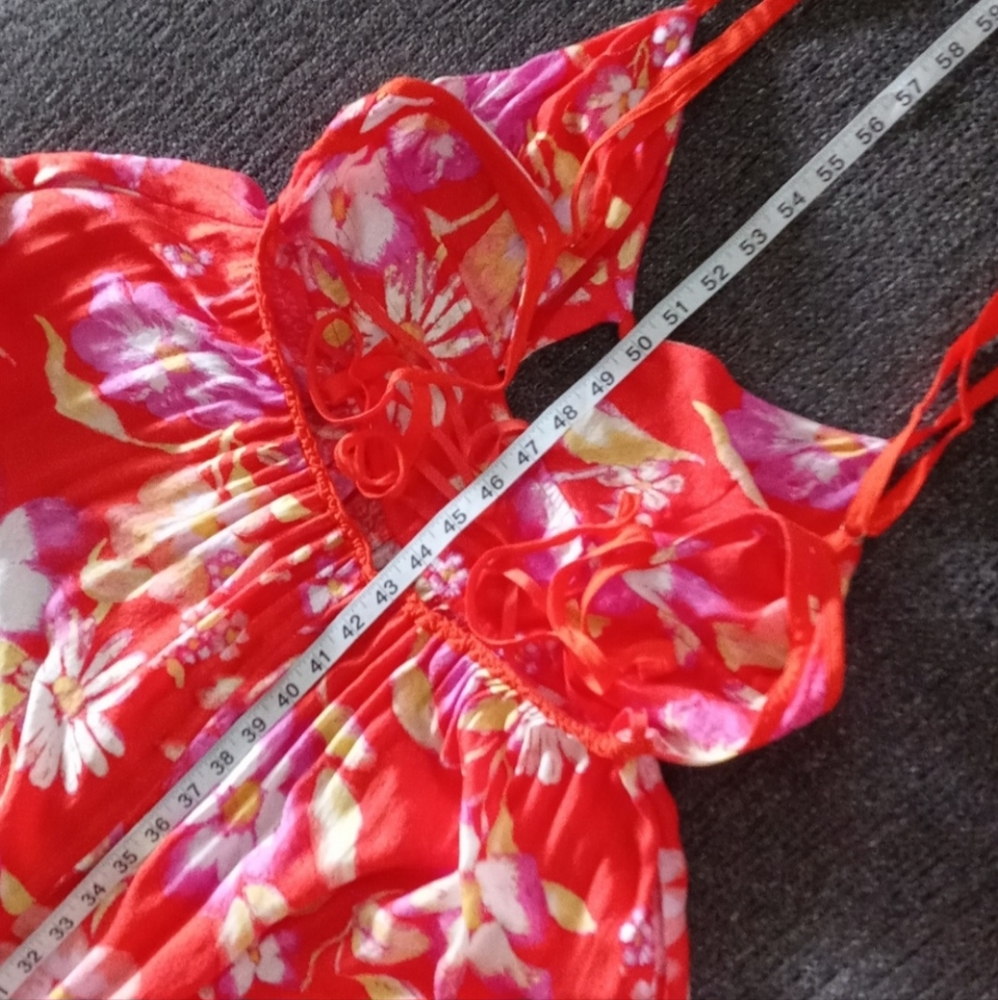 🆕 🌺HTF Free People (Anthropologie)🌺 - "Pop Combo" Floral Maxi Dress - Picture 13 of 13